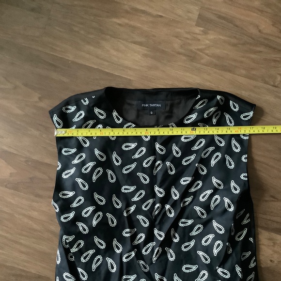 Pink Tartan NWOT short sleeves midi dress - Picture 10 of 12